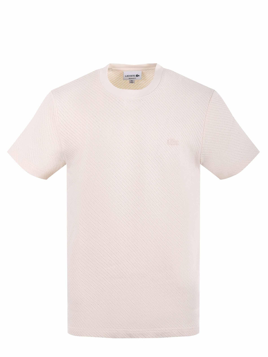 LACOSTE T-shirt TH2665 056 Light Beige