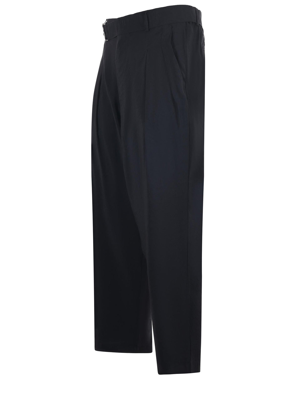 YES LONDON Trousers XP3378 BLACK Black