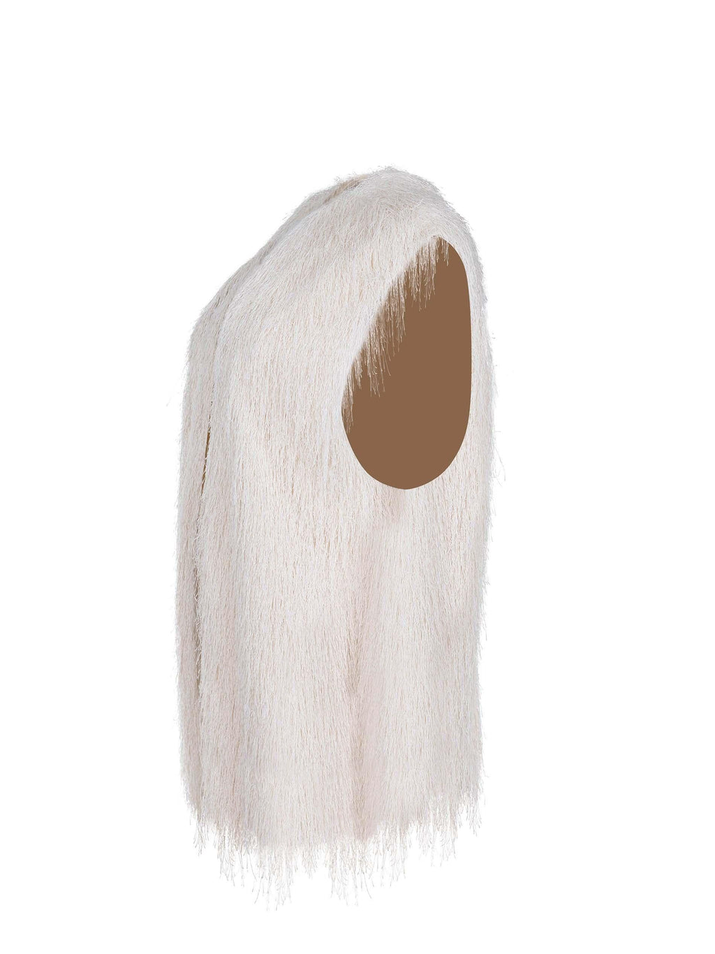 ALYSI Vest 116812 P6058-MERINGA Cream