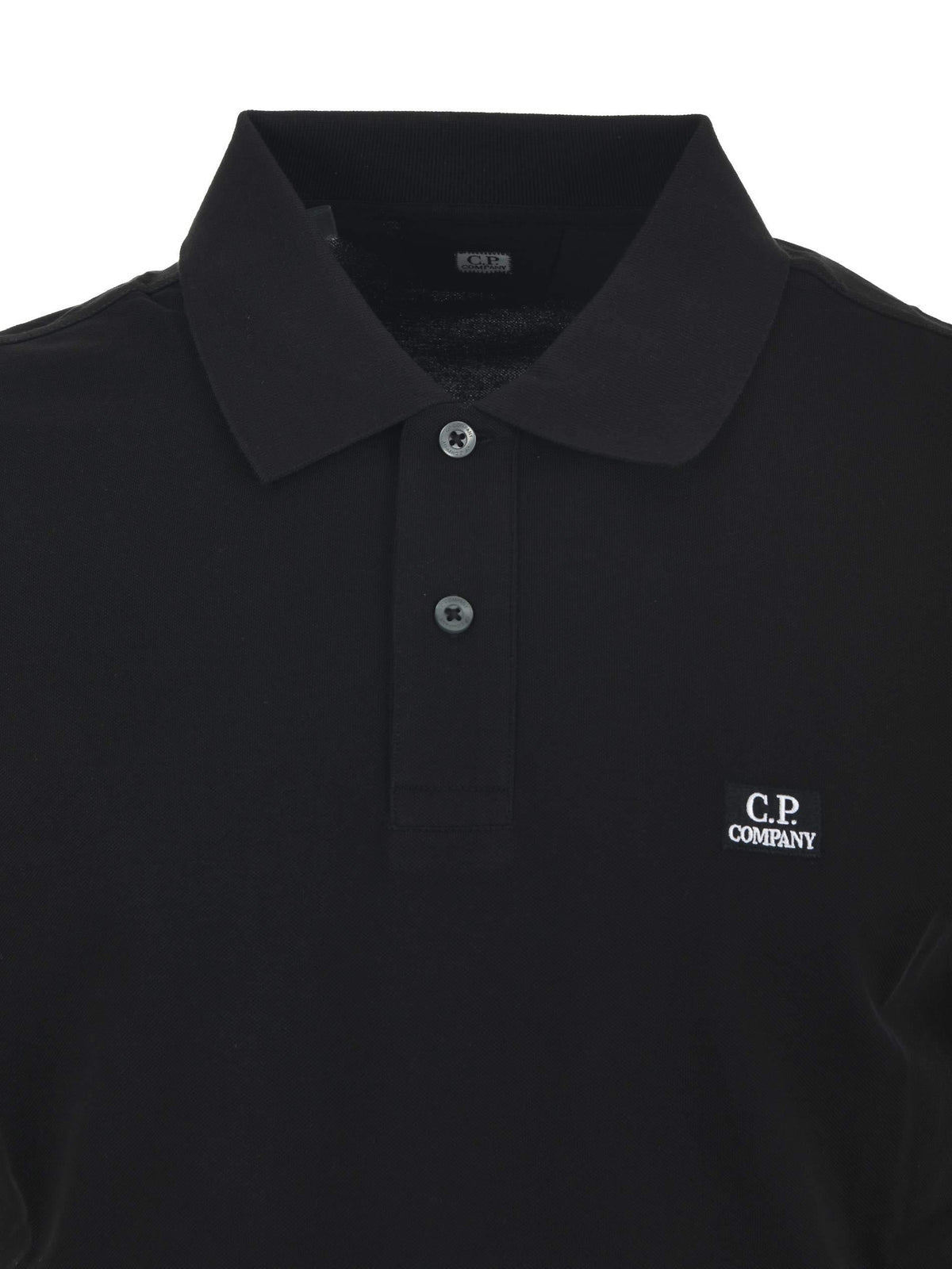 C.P. COMPANY Polo CMPL721A 005263W-999 Black