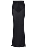 TWENTY FOURHAITCH Skirts A0089-NEW ISTANBUL BLACK Black