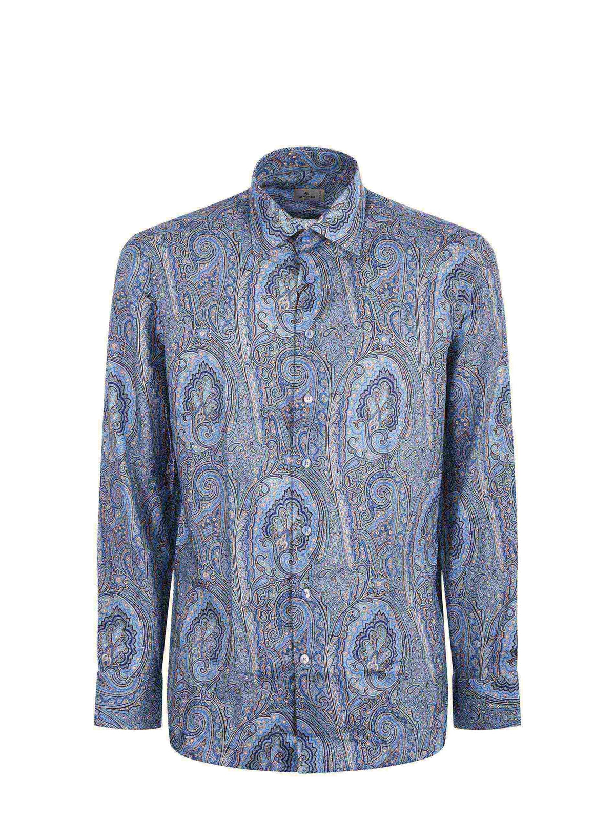 ETRO Shirts MRIB0025 99SA5P2-X0880 Blue